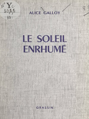cover image of Le soleil enrhumé